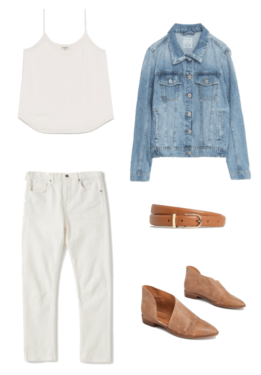 spring capsule wardrobe