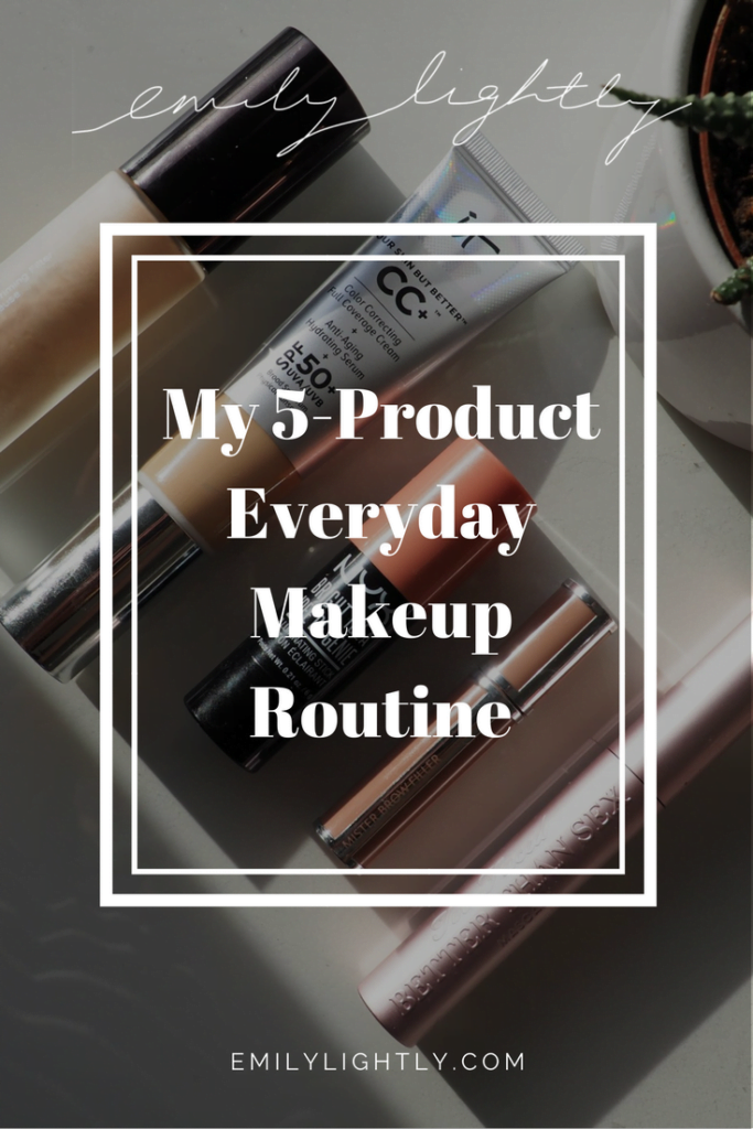 My 5-Product Everyday Makeup Routine