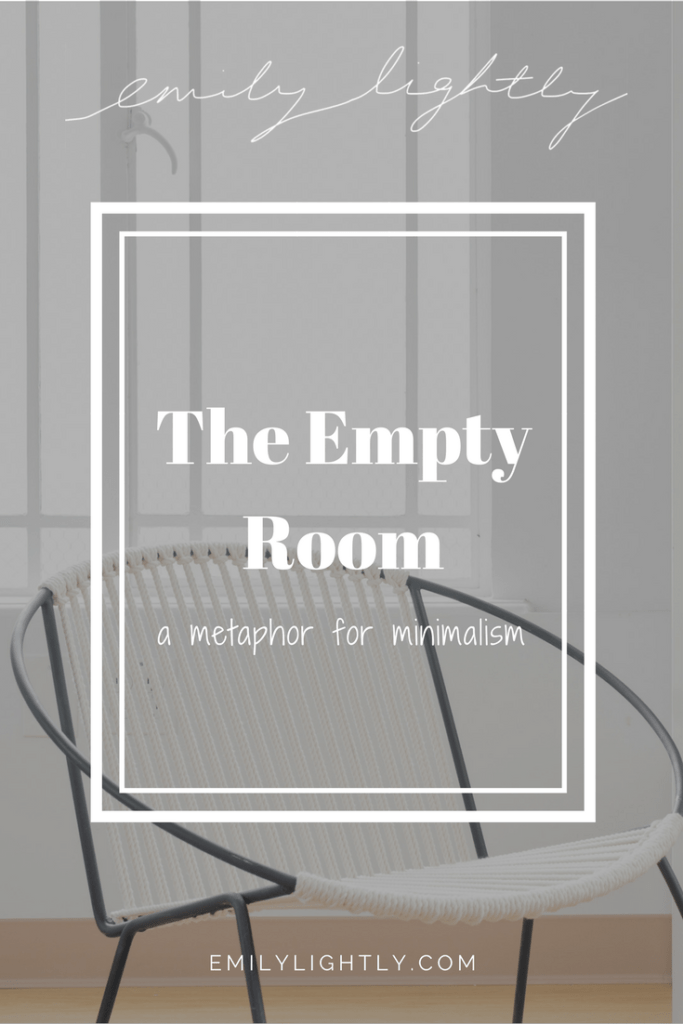 The Empty Room - A Metaphor for Minimalism