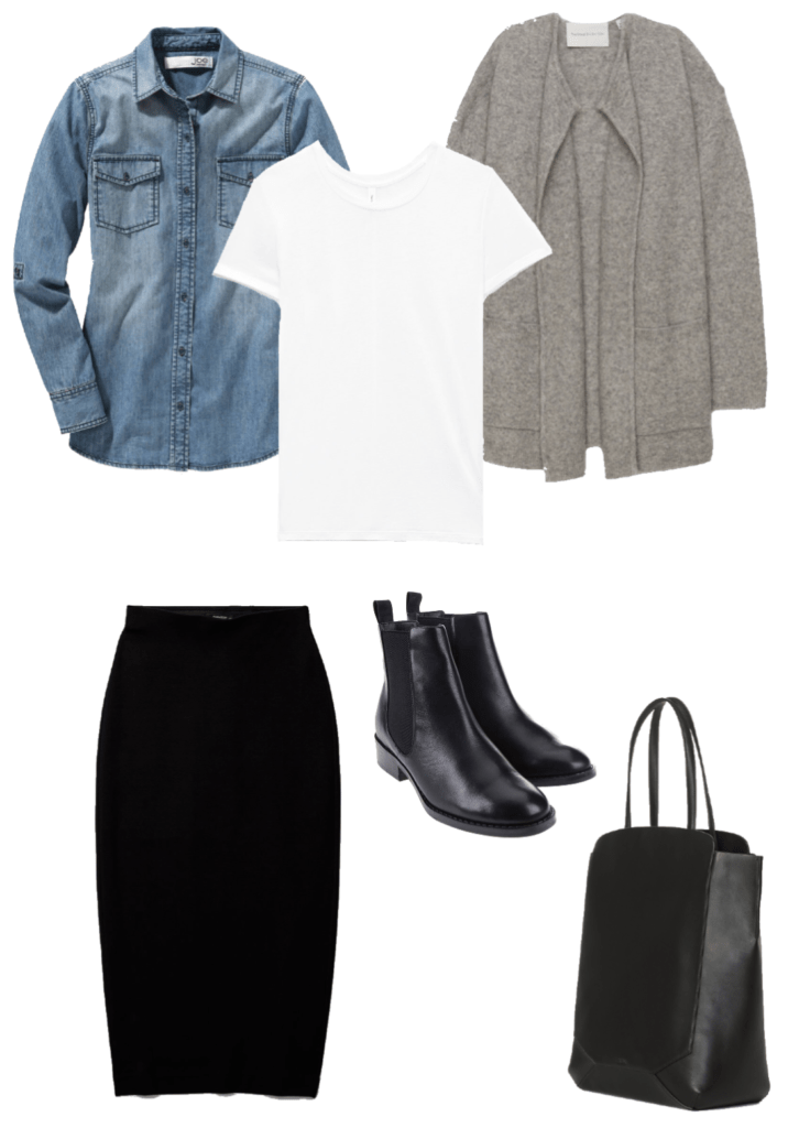 basic year-round capsule wardrobe