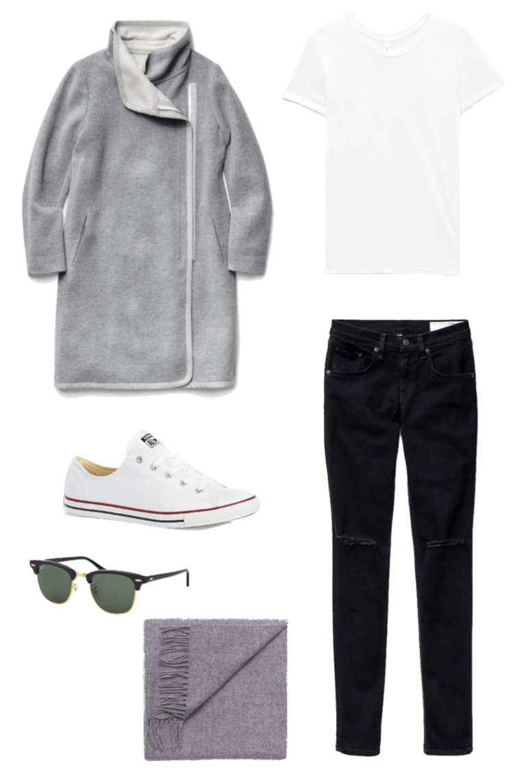 A Basic Year-Round Capsule Wardrobe - Emily Lightly