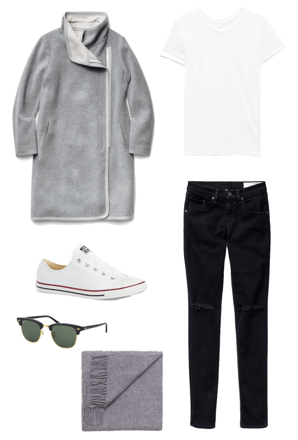 A Basic Year-Round Capsule Wardrobe - Emily Lightly