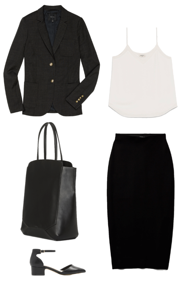 A Basic Year-Round Capsule Wardrobe - Emily Lightly