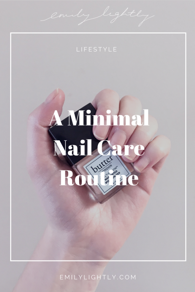 Minimal Nail Care Routine