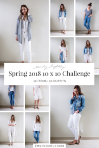 Spring 2018 10 x 10 challenge