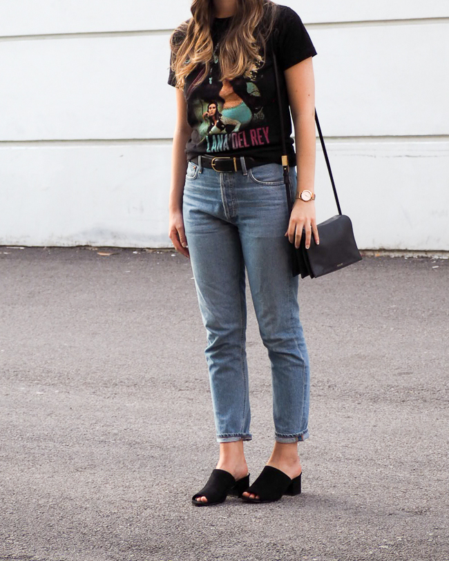 Ootd shirt and store jeans