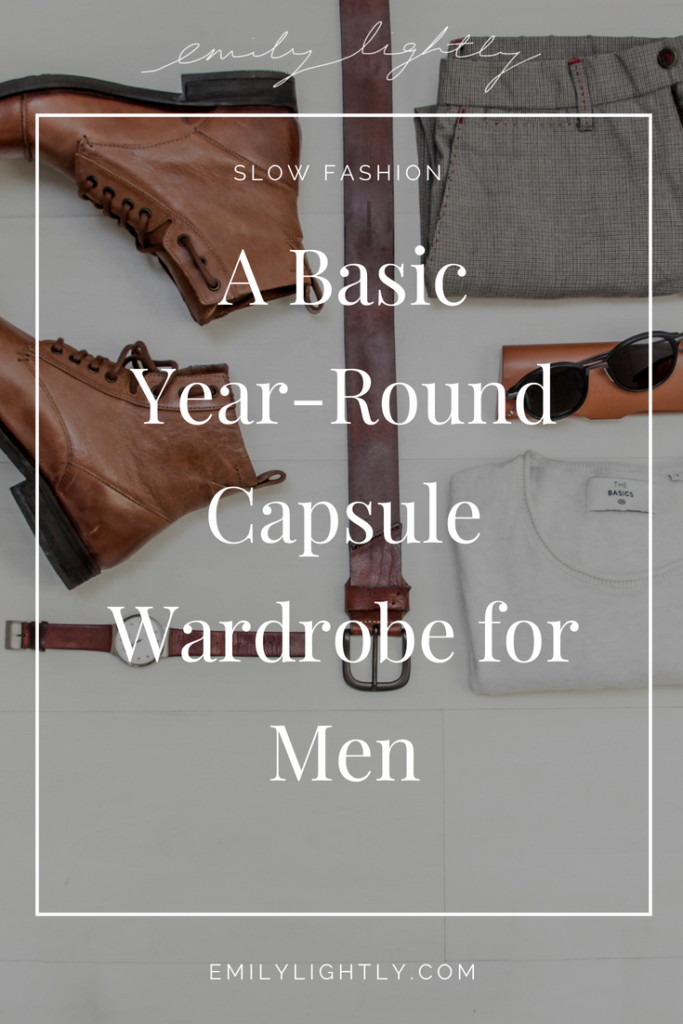 A Basic Year-Round Capsule Wardrobe for Men