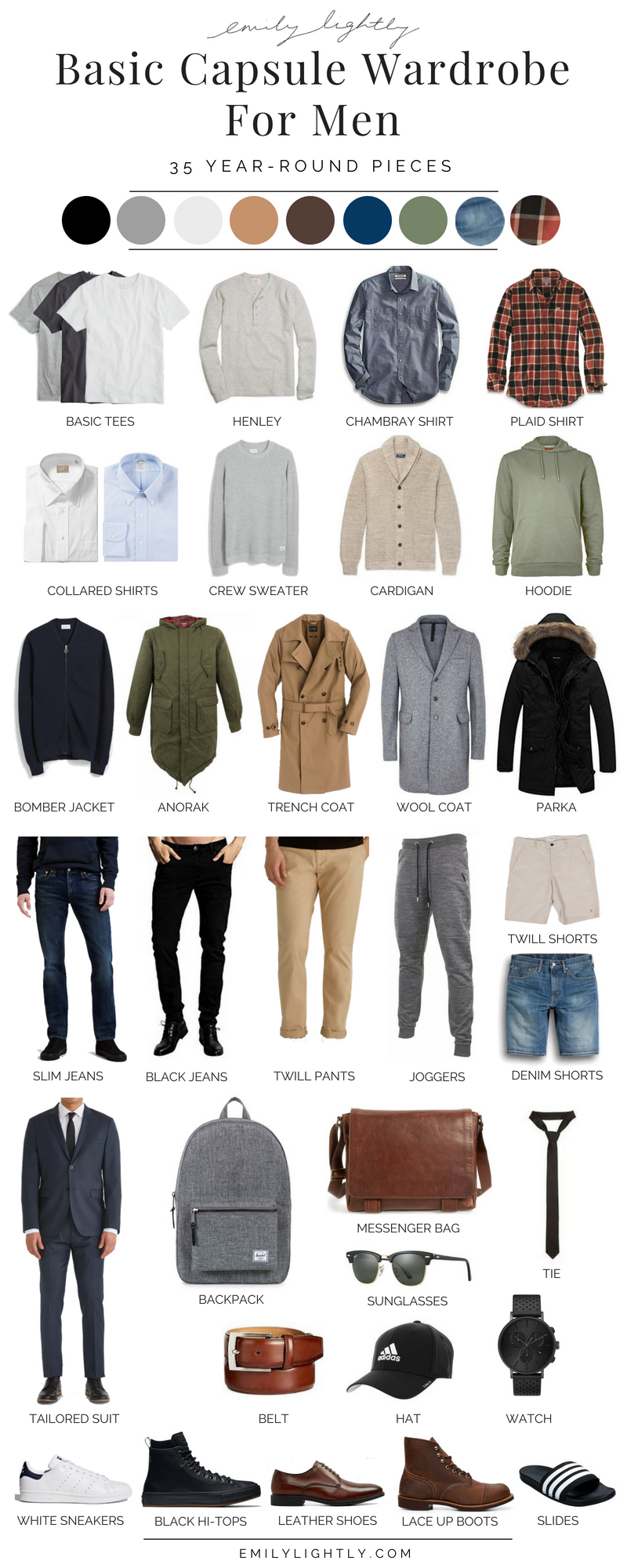 Men, utilise your basics: Top 5 minimalist wardrobe essentials