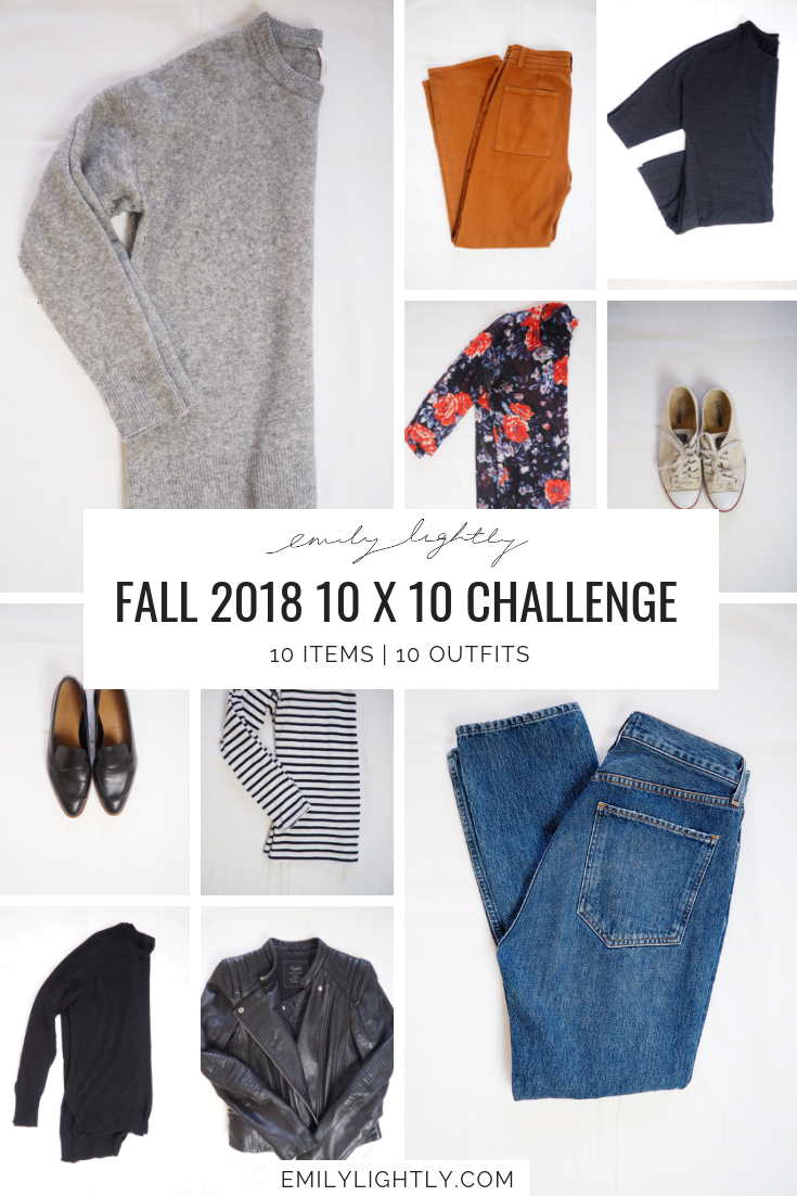 Fall 2018 10 x 10 Challenge Recap