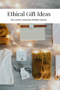 Ethical Gift Ideas for a More Conscious Holiday Season