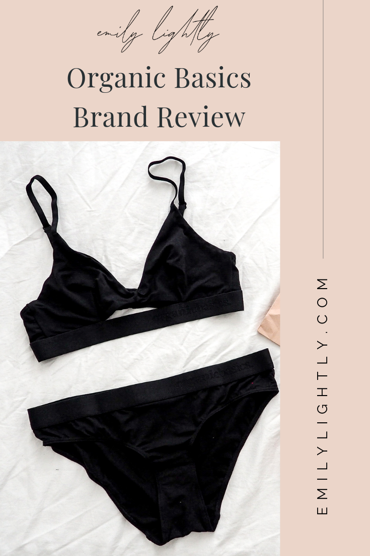 Sustainable and Invisible Underwear - Organic Basics Review - heylilahey.