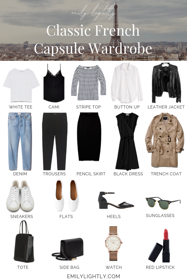 Emily In Paris Capsule Wardrobe With Chic Closet Essentials