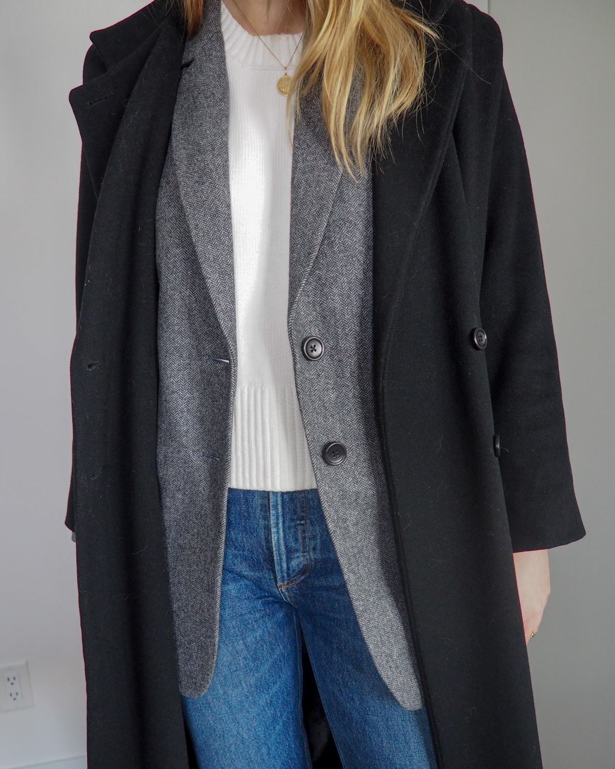 How to Style Boots & Blazers for Fall featuring Everlane - Emily Lightly