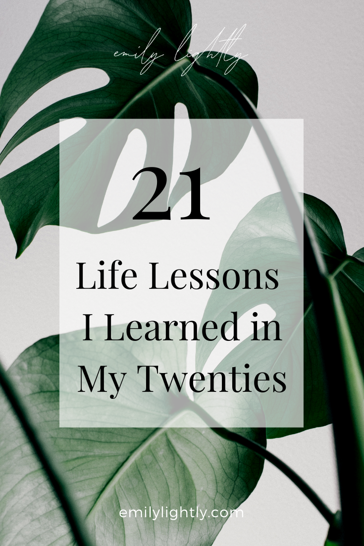 10 Lessons I Learned From Making Mistakes In My 20s