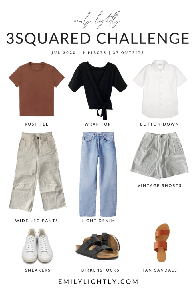 2020 Summer capsule wardrobe