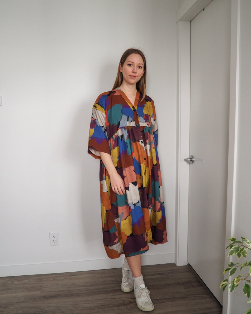 Pattern Review: Zero Waste Gather Dress by Birgitta Helmersson - Emily  Lightly