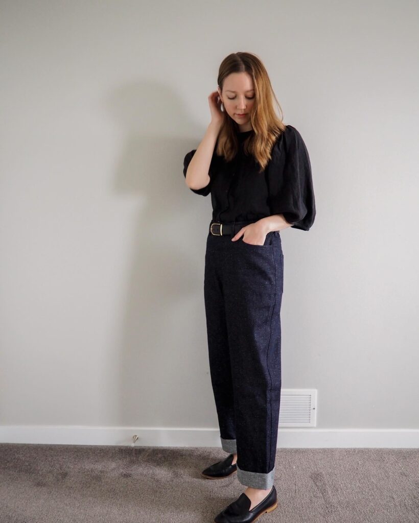 Pattern Review: Heroine Jeans by Merchant & Mills - Emily Lightly