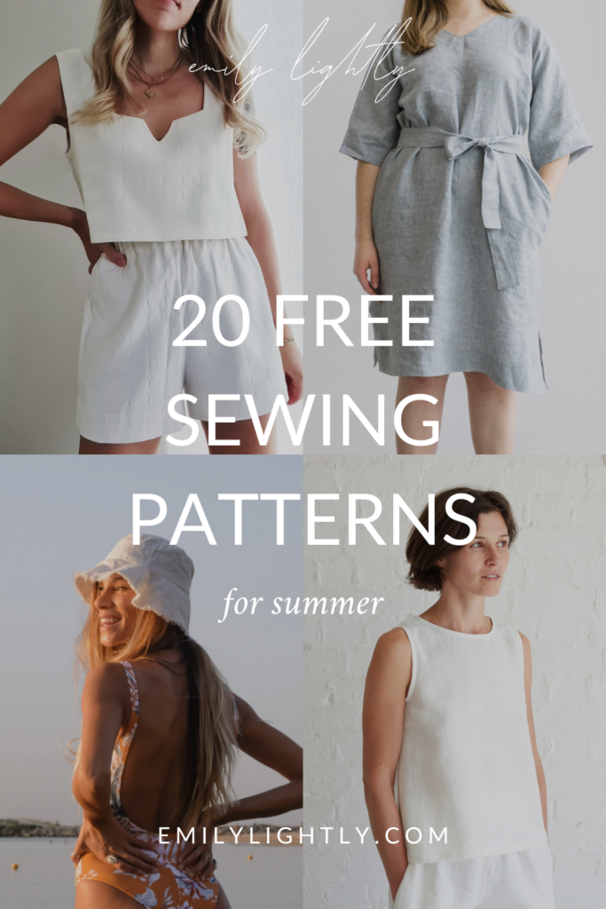 20 Free Sewing Patterns for Summer