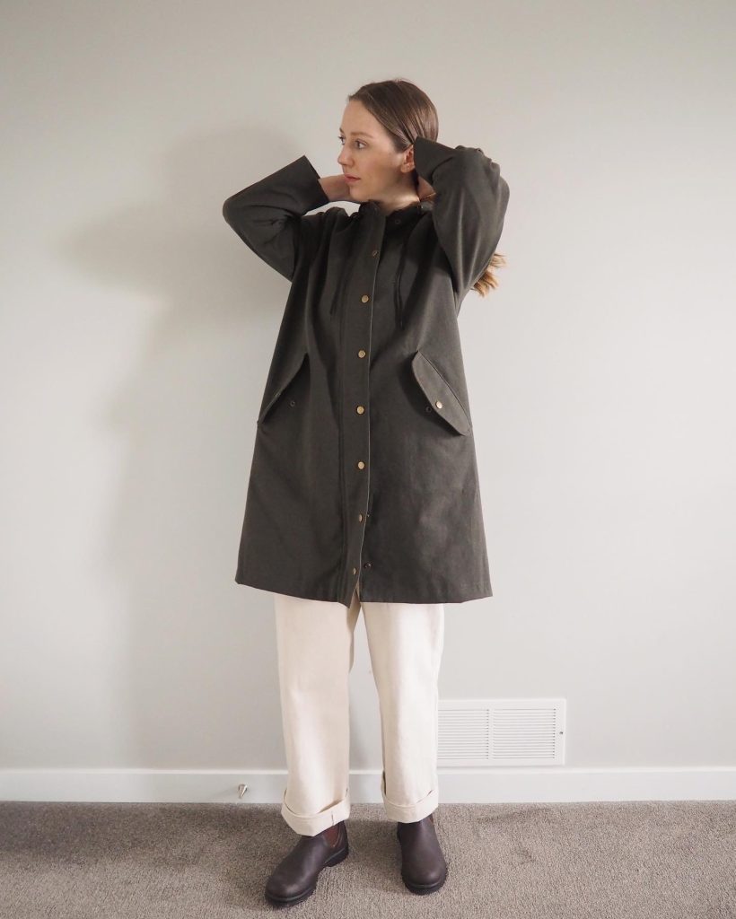 Pattern Review: Jacques Rain Coat by I AM Patterns - Emily Lightly